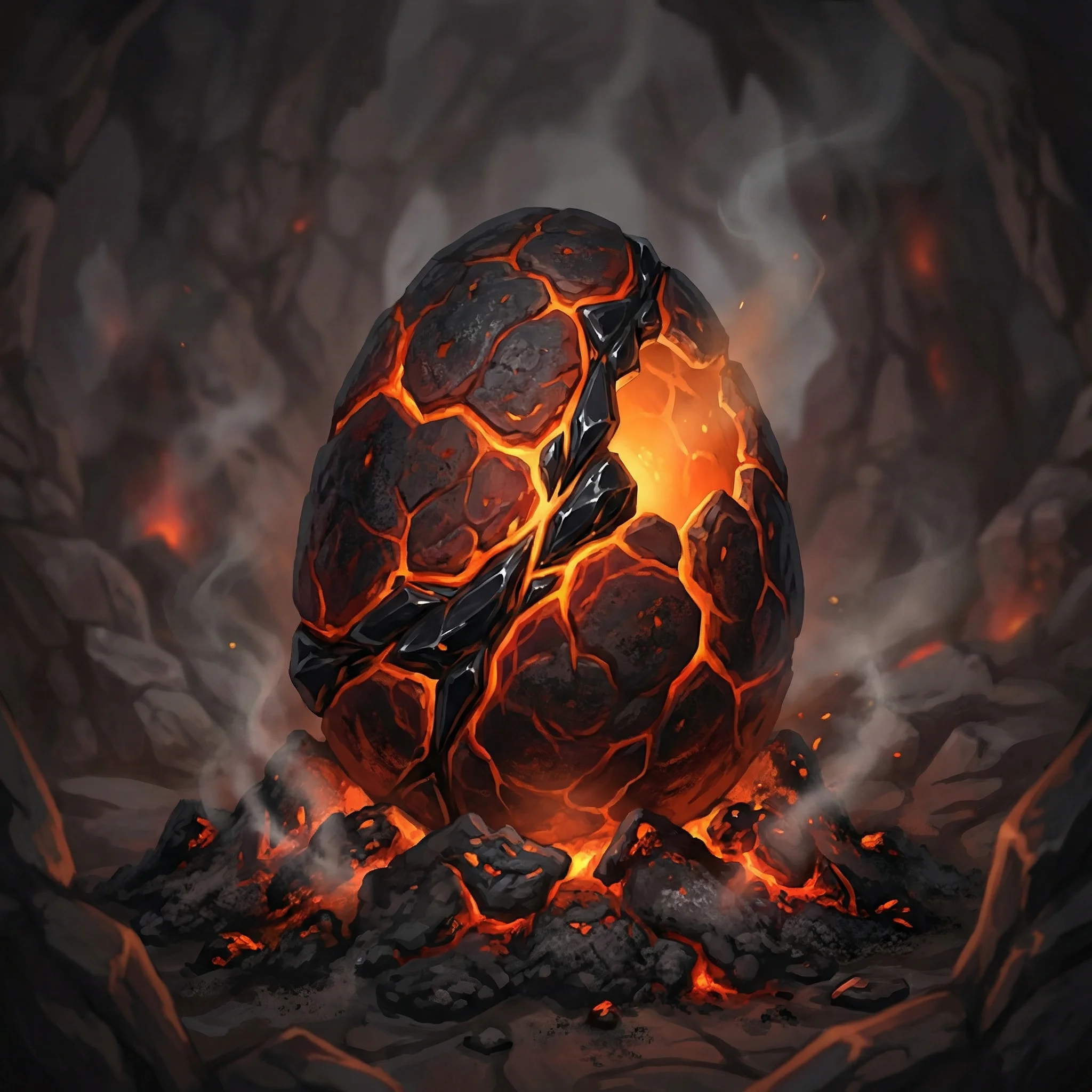 烈焰恐龙蛋，封存火山怒火的 四方棋牌 史前孵化之选